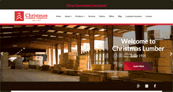 Desktop Screenshot of christmaslumber.com